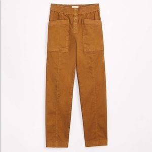 SOLD - NWT Brushed Twill Snap High Waist Pants x2